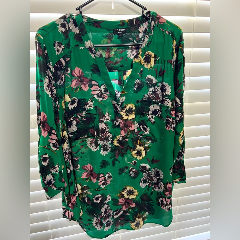 COPY - Torrid Harper Blouse
